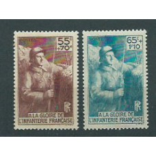 Francia - Correo 1938 Yvert 386/7 ** Mnh