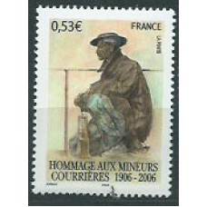 Francia - Correo 2006 Yvert 3880 ** Mnh  Mineros