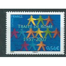 Francia - Correo 2007 Yvert 4030 ** Mnh  Tratado de Roma