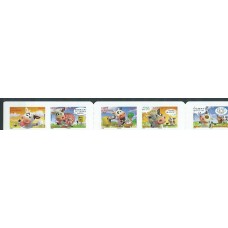 Francia - Autoadhesivos 2007 Yvert 134/8 ** Mnh  Diseños de Nesmes