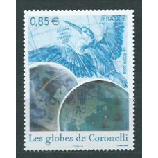 Francia - Correo 2008 Yvert 4144 ** Mnh  Globos de Coronelli