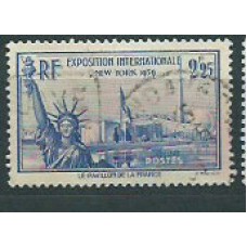Francia - Correo 1939 Yvert 426 usado   Expo de Nueva York