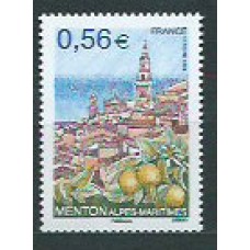 Francia - Correo 2009 Yvert 4337 ** Mnh  Menton