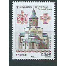 Francia - Correo 2010 Yvert 4446 ** Mnh Basilica Orcival