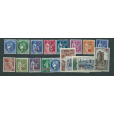 Francia - Correo 1941 Yvert 476/93 ** Mnh