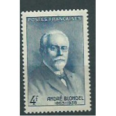 Francia - Correo 1942 Yvert 551 ** Mnh  André Blondel