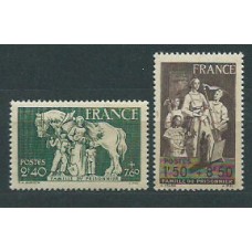 Francia - Correo 1943 Yvert 585/6 ** Mnh