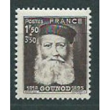 Francia - Correo 1944 Yvert 601 ** Mnh  Charles Gounod