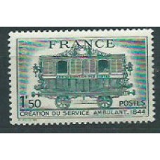 Francia - Correo 1944 Yvert 609 * Mh  Tren