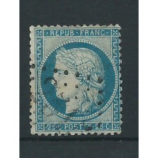 Francia - Correo 1871 Yvert 60A Usado