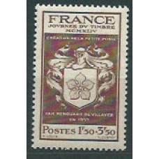 Francia - Correo 1944 Yvert 668 ** Mnh  Escudo