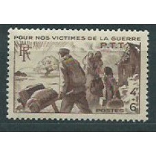 Francia - Correo 1945 Yvert 737 ** Mnh  Victimas de guerra