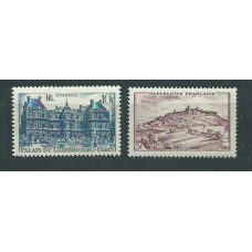 Francia - Correo 1946 Yvert 759/60 ** Mnh  Monumentos