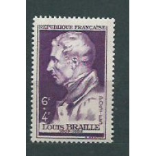 Francia - Correo 1948 Yvert 793 ** Mnh  Luis Braille