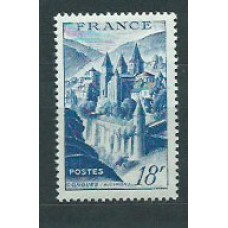 Francia - Correo 1948 Yvert 805 * Mh  Abadia de Conques