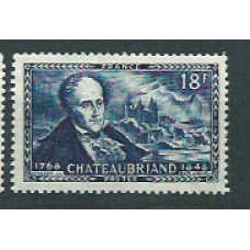 Francia - Correo 1948 Yvert 816 ** Mnh  Chateaubriand