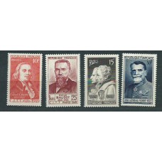 Francia - Correo 1949 Yvert 844/7 ** Mnh  Personajes