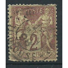 Francia - Correo 1877 Yvert 85 Usado