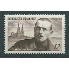 Francia - Correo 1950 Yvert 865 ** Mnh  Charles Péguy