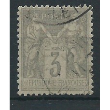 Francia - Correo 1877 Yvert 87 Usado