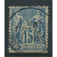 Francia - Correo 1877 Yvert 90 Usado
