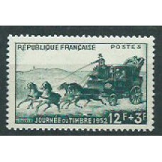 Francia - Correo 1952 Yvert 919 ** Mnh  Día del sello