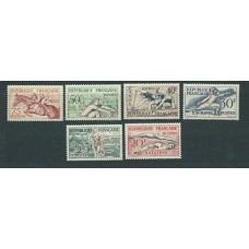 Francia - Correo 1953 Yvert 960/5 * Mh  Olimpiadas de Helsinki