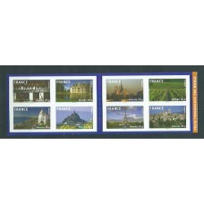 Francia - Autoadhesivos 2009 Yvert 329/36 ** Mnh  Vistas de Francia