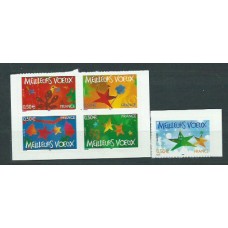 Francia - Autoadhesivos 2004 Yvert 44/8 ** Mnh