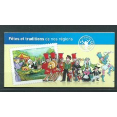 Francia - Autoadhesivos 2011 Yvert 566/77 ** Mnh  Tradiciones