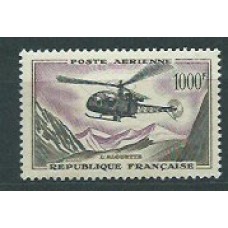 Francia - Aereo Yvert 37 ** Mnh  Elicoptero