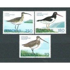 Feroe - Correo Yvert 22/4 ** Mnh Aves