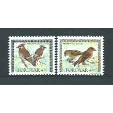 Feroe - Correo Yvert 292/93 ** Mnh Fauna Aves