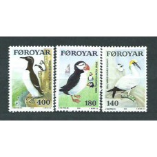 Feroe - Correo Yvert 30/32 ** Mnh Aves