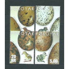 Feroe - Correo Yvert 423/26 ** Mnh Fauna Aves