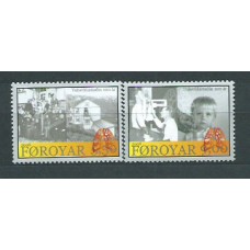 Feroe - Correo Yvert 624/5 ** Mnh Medicina