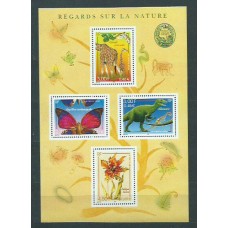 Francia - Hojas 2000 Yvert 31 ** Mnh  Fauna y flora