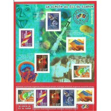 Francia - Hojas 2001 Yvert 39 ** Mnh  Ciencias