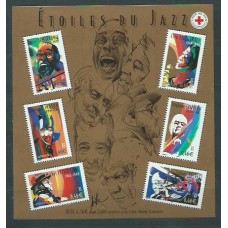 Francia - Hojas 2002 Yvert 50 ** Mnh  Cantantes de jazz