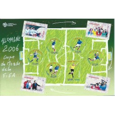 Francia - Hojas 2006 Yvert 97 ** Mnh  Deportes fútbol