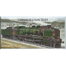 Francia - Hojas Recuerdo Yvert 68 ** Mnh  Trenes