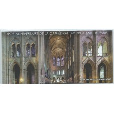 Francia - Hojas Recuerdo Yvert 78 ** Mnh Catedral de Notre Dame