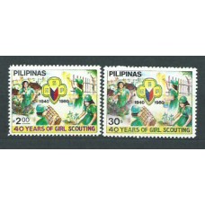 Filipinas - Correo 1980 Yvert 1190/1 ** Mnh  Scoutismo