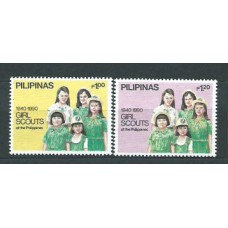 Filipinas - Correo 1990 Yvert 1721/2 ** Mnh  Scoutismo