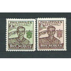 Filipinas - Correo 1949 Yvert 351/2 * Mh  Scoutismo