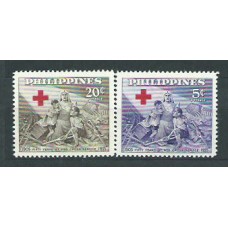 Filipinas - Correo 1956 Yvert 441/42 ** Mnh  Cruz roja