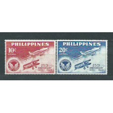 Filipinas - Aereo Yvert 59/60 * Mh  Aviación