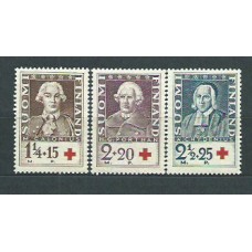 Finlandia - Correo 1935 Yvert 180/2 * Mh Cruz roja