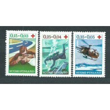Finlandia - Correo 1966 Yvert 580/2 ** Mnh Fauna