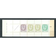 Finlandia - Correo 1978 Yvert 790(I) Carnet ** Mnh Escudos